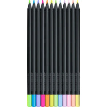Load image into Gallery viewer, Color Pencils Black Edition Neon & Pastel