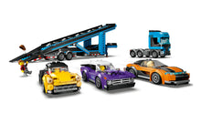 Load image into Gallery viewer, City Car Transporter Truck With Sports Cars