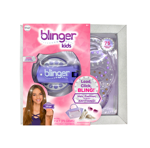 Blinger Kids Purple Metallic Hopes Diamond Collection Starter Kit