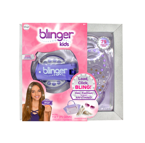 Blinger Kids Purple Metallic Hopes Diamond Collection Starter Kit