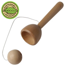 Load image into Gallery viewer, Wooden Cup & Ball