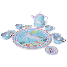 Load image into Gallery viewer, Rainbow Fairy 11 Piece Musical Tea Set