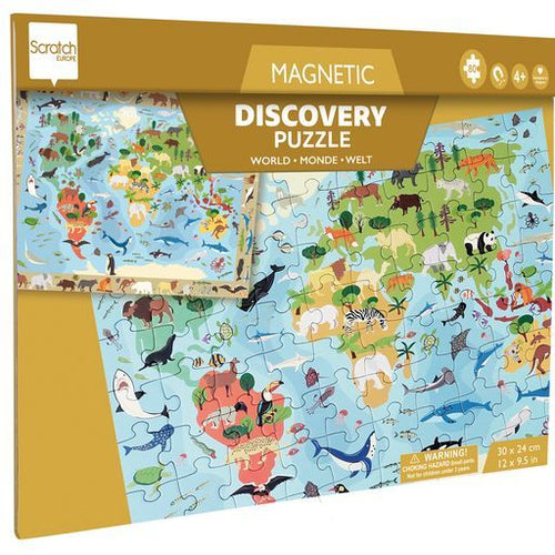 Magnetic Discovery Puzzle World