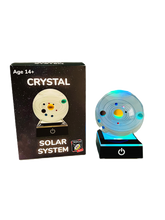 Load image into Gallery viewer, 3D Crystal Solar System