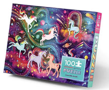 Load image into Gallery viewer, 100 PC Unicorn Galaxy Foil Puzzle