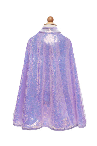 Lilac Sequins Cape Size 7-8