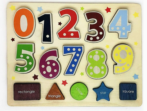 Number And Shapes Puzzle