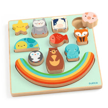 Load image into Gallery viewer, Puzz & Boom Rainbow Wood Puzzle