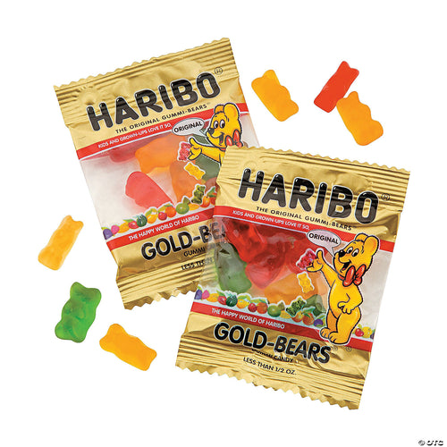 Haribo Gummy Bear Mini Packs