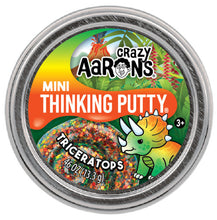 Load image into Gallery viewer, Mini Triceratops Putty Tin