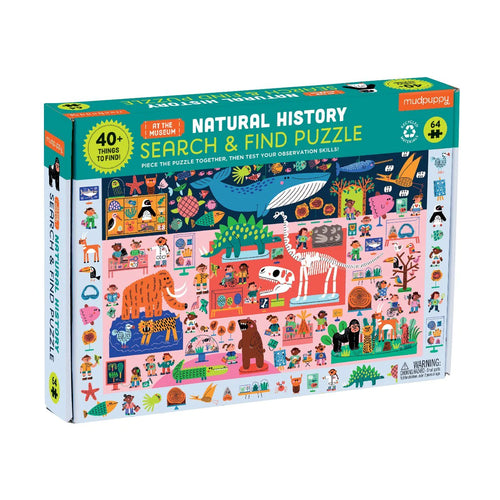64 PC Natural History Museum Search & Find Puzzle