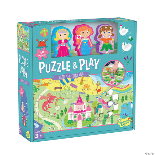 48 PC Puzzle & Play Fantasy Funland Floor Puzzle