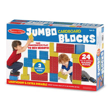 Load image into Gallery viewer, Jumbo Cardboard Blocks - 24 Pieces