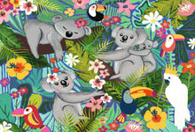 Load image into Gallery viewer, 2 x 24 PC Koalas & Sloths Puzzle