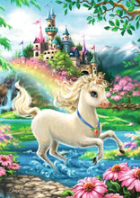 Load image into Gallery viewer, 35 PC Unicorn Castle Puzzle