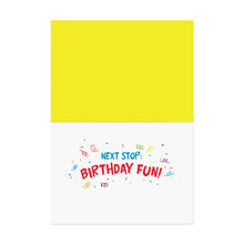 Load image into Gallery viewer, Dog Party Bus Birthday Card