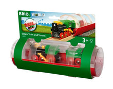 Load image into Gallery viewer, Steam Train & Tunnel
