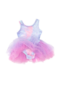 Multi/Lilac Ballet Tutu Dress Size 3/4