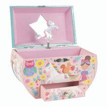 Load image into Gallery viewer, Rainbow Fairy Circular Jewelry Box