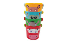 Load image into Gallery viewer, Funny Face Zoo Stacker Buckets