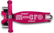 Load image into Gallery viewer, LED Pink Maxi Micro Kickboard Deluxe Scooter