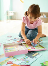 Load image into Gallery viewer, Lilli Magnetic Tin Dress Up Doll