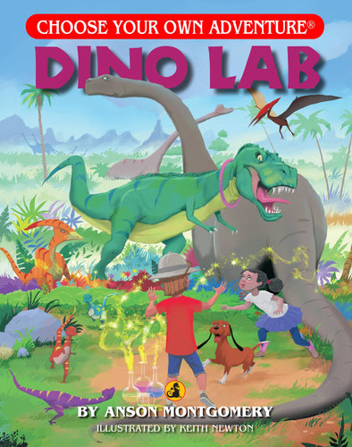 Choose Your Own Adventure Dino Lab Book