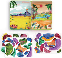 Load image into Gallery viewer, Magnetic Build-It Dino Mix Up Tin