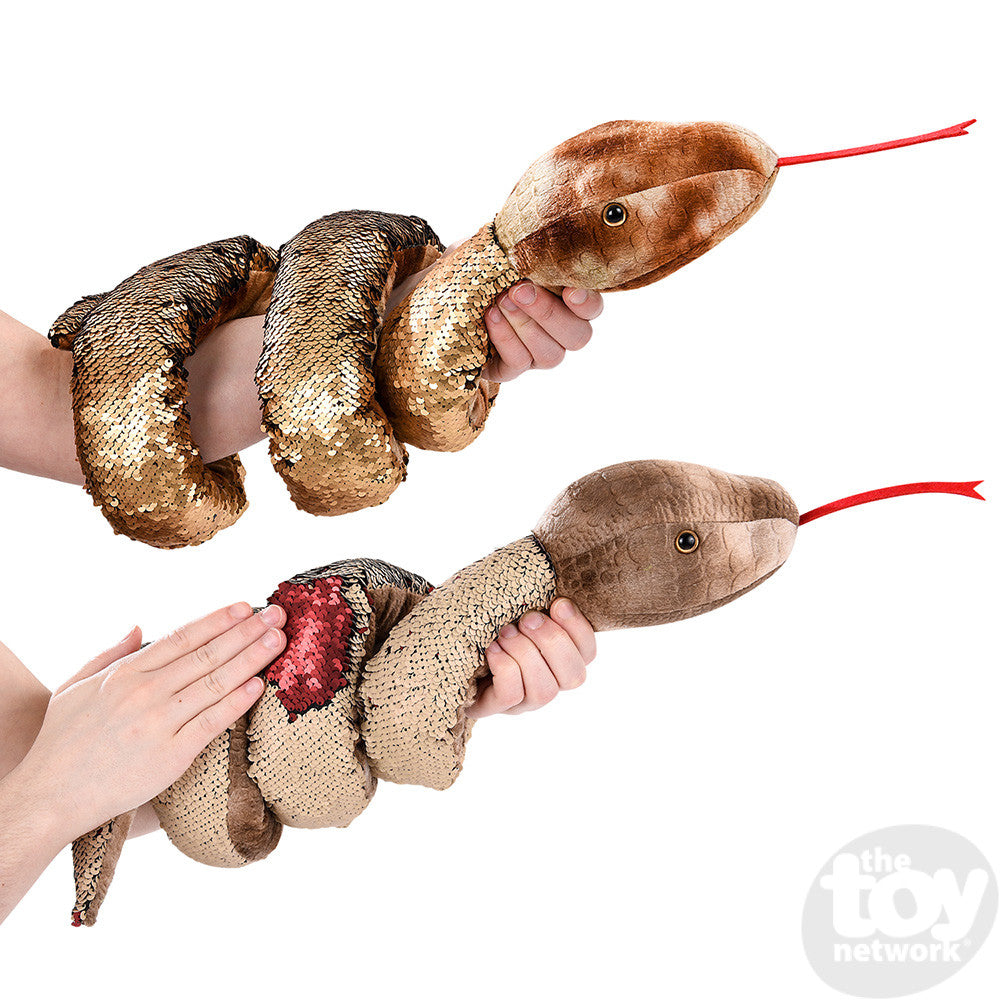 Sequin best sale snake toy