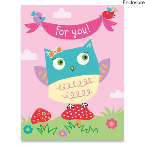 Owl For You Enclosure Card
