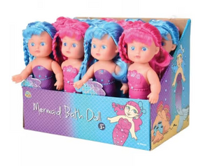Bath Mermaid Doll