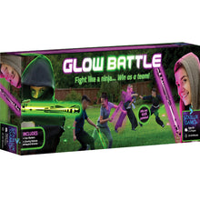 Load image into Gallery viewer, Glow Battle Ninja Game With Glow-in-the-Dark Foam Swords