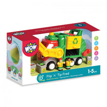 Load image into Gallery viewer, Flip N Tip Fred Garbage Truck