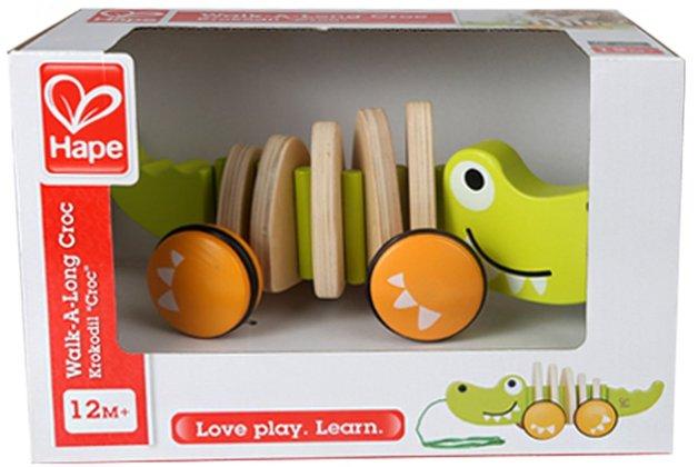 Hape walk along croc online