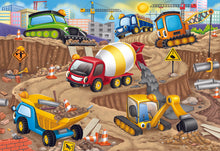 Load image into Gallery viewer, 24 PC Construction Fun Floor Puzzle