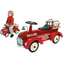 Load image into Gallery viewer, Fire Truck Metal Speedster