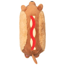 Load image into Gallery viewer, Snacker Squishable Dachshund Hot Dog