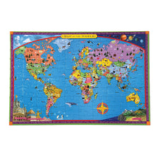 Load image into Gallery viewer, 100 Piece World Map Puzzle