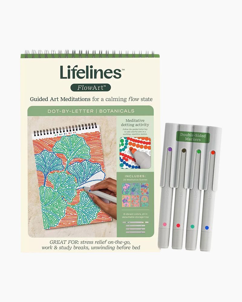 FlowArt Dot-By-Letter Botanicals