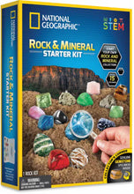 Load image into Gallery viewer, National Geographic Rock &amp; Mineral Starter Kit