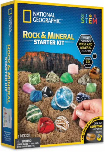 National Geographic Rock & Mineral Starter Kit