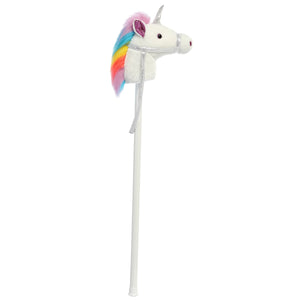 37" Unicorn Stick Pony