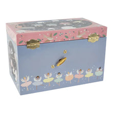 Load image into Gallery viewer, Musical Jewelry Box With 3 Drawers Enchanted