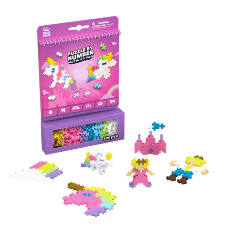 Puzzle By Number Activity Pad Fairytale Plus Plus