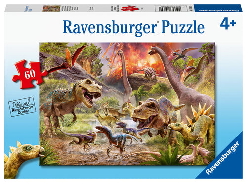 60 PC Dinosaur Dash Puzzle