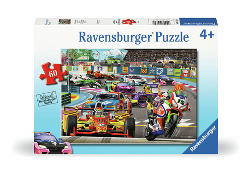 60 PC Racetrack Rally Puzzle