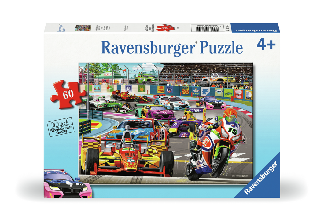 60 PC Racetrack Rally Puzzle