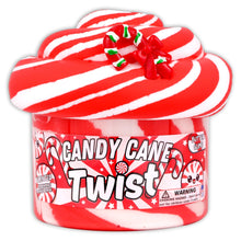 Load image into Gallery viewer, Candy Cane Twist Slime