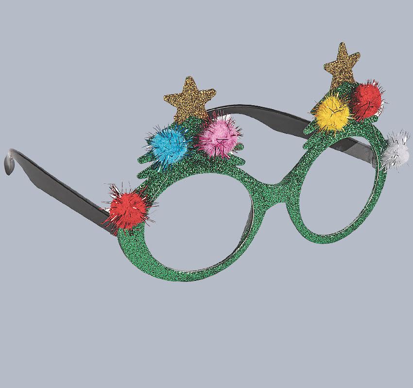 Christmas Tree Glasses