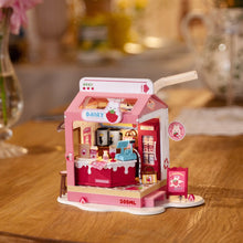 Load image into Gallery viewer, DIY Strawberry Milk Box Miniature House Kit